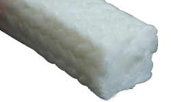 What styles of PTFE packing are available for valves?